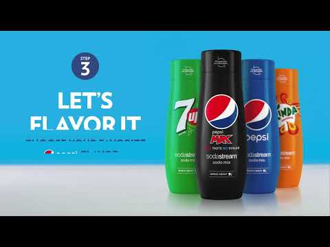 Mirinda skonio SodaStream sirupas, 440ml video