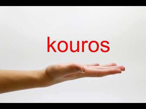How to Pronounce kouros - American English