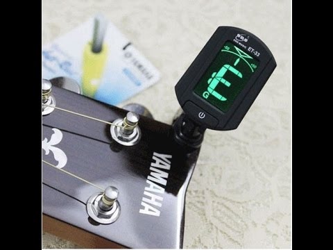 Гитарный тюнер. Легкий способ настроить гитару.