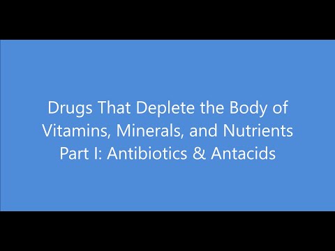 Chiropractor Marlton NJ | Drugs that Deplete Vitamins Part 1: Antibiotics & Antacids