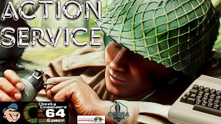 ACTION SERVICE – Commodore 64 (1989) | Military Training Simulation