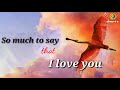 Love feel whatsapp status/so much to say song/santhosham movie song lyrics