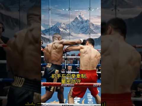 拳無先手！神級防守後一記「長距離右勾拳」瞬間TKO！🥊 #西洋拳擊 #東方哲學 #放長擊遠