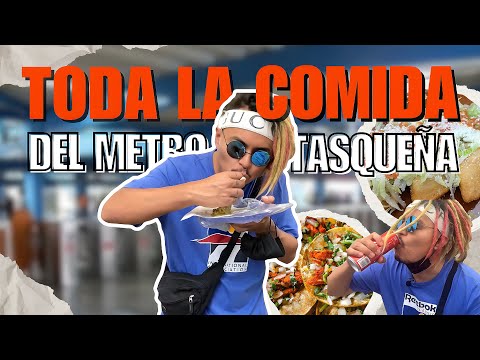 COMIDA BARATA en METRO TASQUEÑA con LALO ELIZARRARÁS