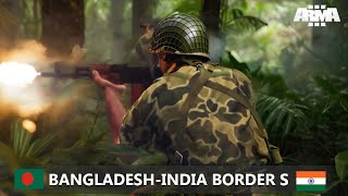 INDIAN BSF VS BANGLADESH BGB - BANGLADESH- INDIA BORDER WAR  2001 | ARMA III MACHINIMA