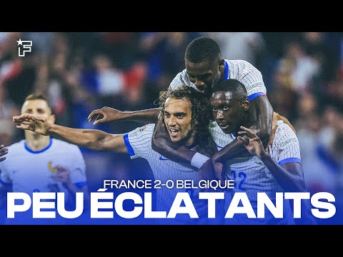 Le débrief de France-Belgique (2-0) : des Bleus peu éclatants…