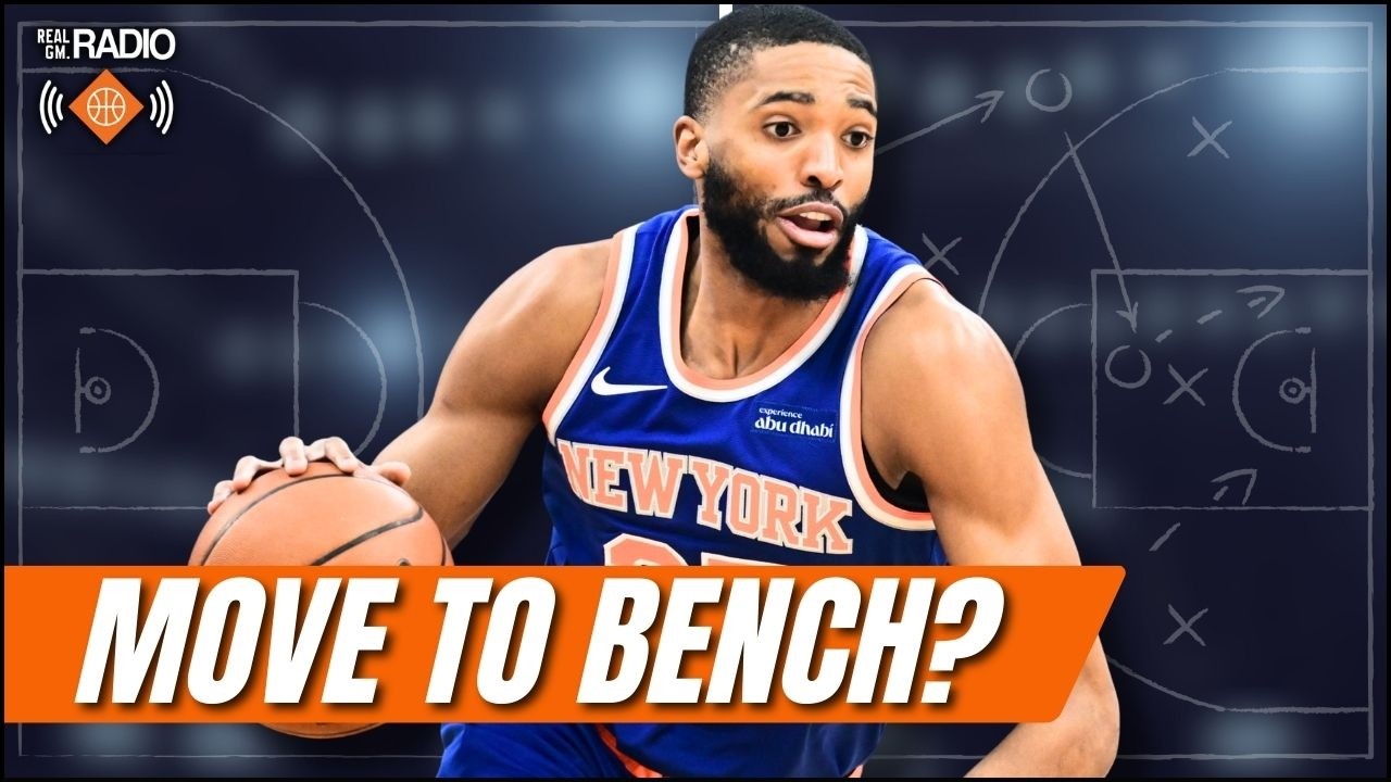 New York Knicks STARTING FIVE Problem: BENCH Mikal Bridges?