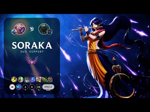 Soraka Support vs Pyke - KR Master Patch 13.24