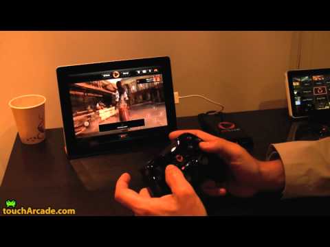 E3 2011: OnLive iPad with Controller Demo
