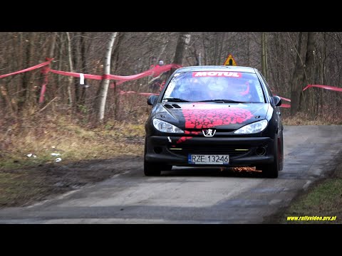 Przywara Krzysztof  / Grabowska Magdalena  - Pugeot 206 RC - Super OeS Sękowa 15-12-2019