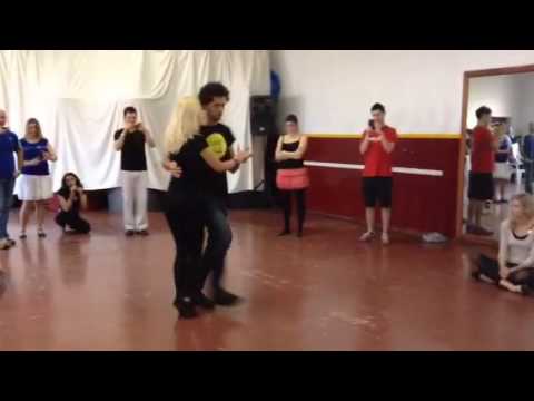 Clase de Intermedios-avanzados de Enrique Matos. Baião in Lisboa Festival 2013