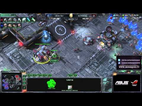 [FR#KOTH 8] AcerBly vs ForGG - G1 - Heart of the Swarm (IronSquid)