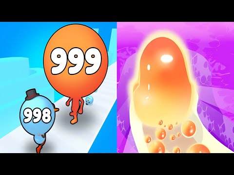 Big Head Run VS Jelly Raid - Satisfying ASMR Gameplay ALL Levels