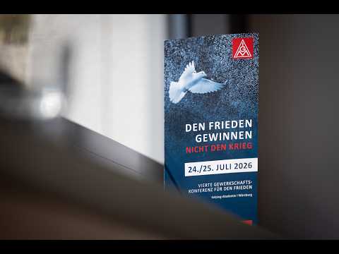 IG Metall Würzburg - Ulrike Eifler, Eröffnungsrede Gewerkschaftskonferenz für den Frieden Video-Thumbnail von YouTube