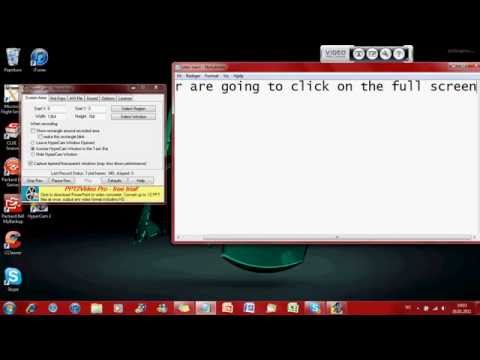 unregistered hypercam 2 tutorial.
