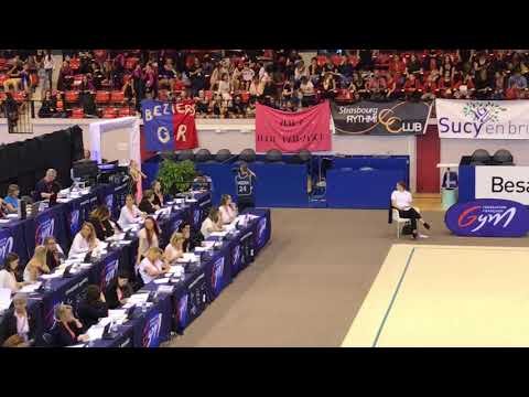 Passage TFA 10/11 ans Dynamique Bisontine 1° au Championnat de France ensemble de Besançon juin 2019