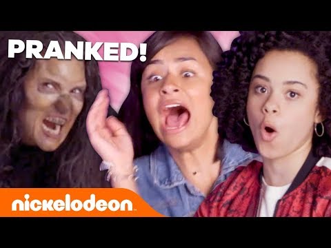 Halloween Pranks 🎃🙀 ft. Jayden Bartels & GEM Sisters | Nick