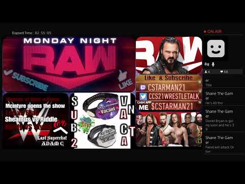 WWE Monday Night Raw Live Reactions