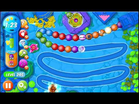 Marble Woka Woka Level 245 - NO BOOSTERS 🐢 | SKILLGAMING ✔️