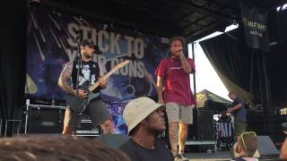 3 - Amber - Stick To Your Guns (Live @ Warped Tour Virginia Beach - 07/11/17)