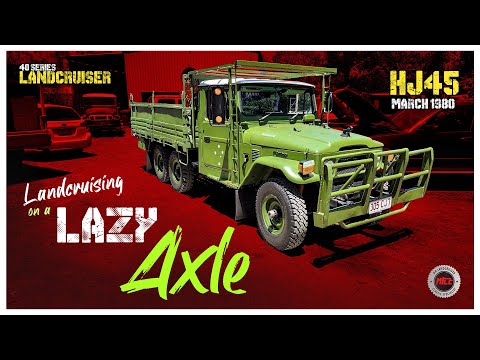 Land Yachting in a Lazy Axle HJ45 - Mr Landcruiser