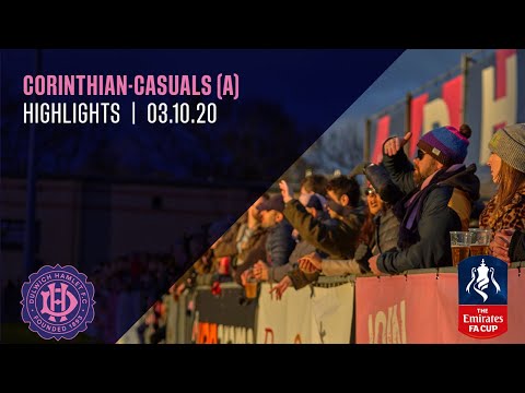 HIGHLIGHTS | Corinthian-Casuals v Dulwich Hamlet | FA Cup 2nd Qualifying Round | 03/10/20
