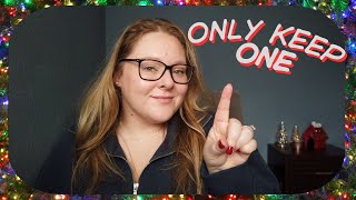 If I Could Only Keep One | ❄️Vlogmas Day 21❄️