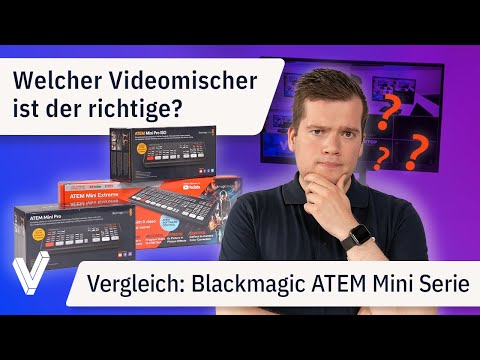 🎬 Produktvergleich: Blackmagic Atem Mini Serie - Mini Pro, Mini Pro ISO und Extreme ⏩