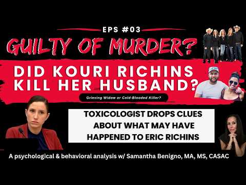 The Kouri Richins Case EP#3, Clues From the Toxicologist. How Did Eric Richins Lose His Life?