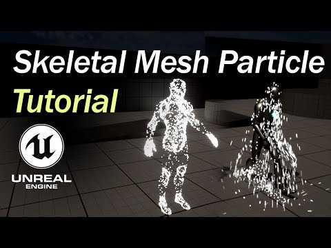Ue5 Niagara Skeletal Mesh particles