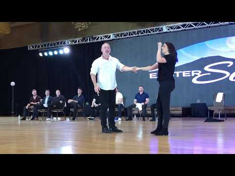 Seattle Easter Swing 2019 Champions JnJ - Robert Royston and Tara Trafzer