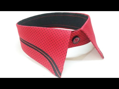 How to sew designer collar Video