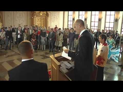 Stadt Augsburg ehrt Olympioniken