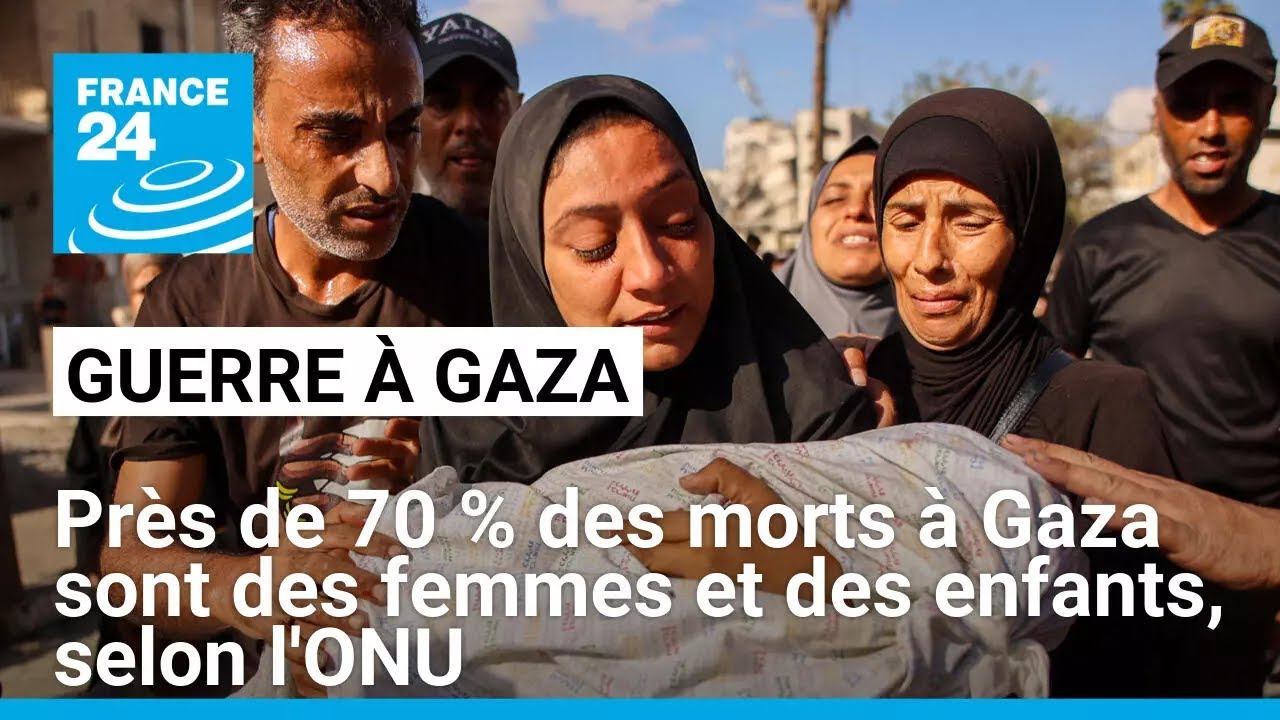 Près de 70 % des morts à Gaza sont des femmes et des enfants, selon un décompte partiel de l'ONU