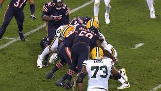 Davante Adams Knocked Out On Brutal Hit By Danny Trevathan | Bears vs. Packers | NFL