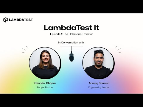 The Hohmann Transfer | LambdaTest It - Episode 1 🚀