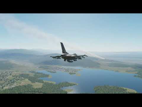DCS WORLD: Bank&Yank Server - Showcasing F-16C "Viper"