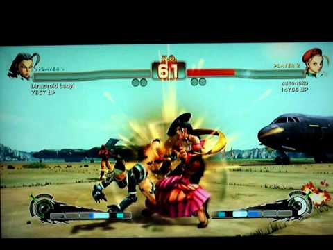 SSF4: |Armoroid Lady| (Rose) vs Sako (cammy) -   Japanese XBL ranked