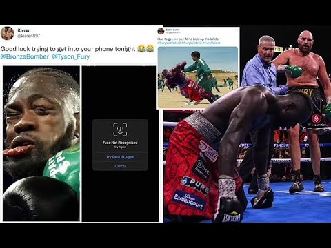 'Good luck trying to get into your phone tonight!' Tyson Fury vs Deontay Wilder III Makes Fun OF Him