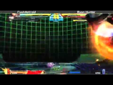 6-6-11 FlashMetroid (Iron Man/Dante/Tron) vs Ryan Hunter (Dante/Amaterasu/Dormammu) 3 - MvC3