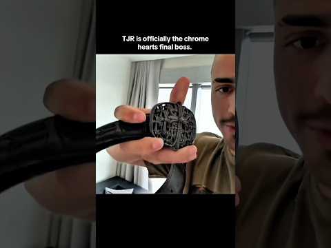 TJR has spent 500k at chrome hearts…. #tjrtrades #tjr #chromehearts #fashion