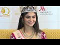 THE BEAUTY QUEEN OF TELANGANA VLCC FEMINA MISS INDIA WORLD MANASA VARANASI HYDERABAD