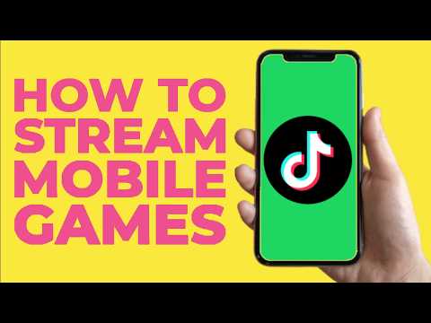How To Stream Mobile Games On TikTok LIVE - Complete Tutorial For Beginners (iPhone, iPad, Android)