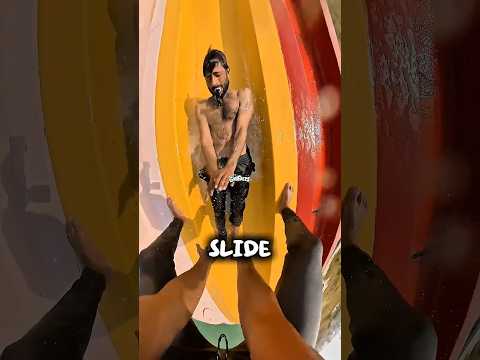 Water Slide Risk Nobody Saw 😳💧