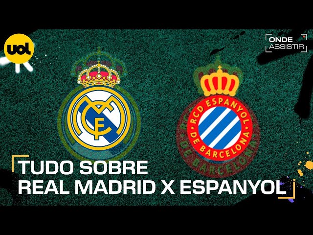 Transmissão ao vivo de Real Madrid x Espanyol: veja onde assistir