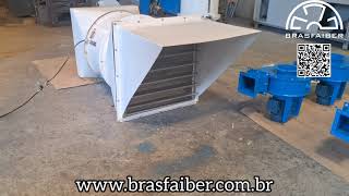 Exaustores Industriais com Damper