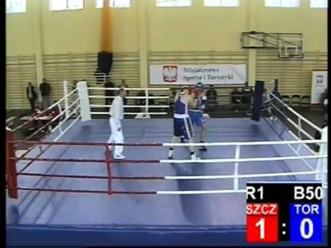 OOM w Boksie 2010 Radom  walka 50 waga +80kg SIPOWICZ vs NAWROCKI