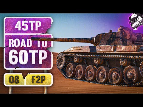 "F2P" Road to 60TP - Folge #8 45TP - Krasser erster Eindruck! [World of Tanks - Gameplay - DE]