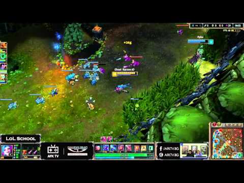 AFKTV 047.P6 - LoL school Jinx with Ghost Racoon part 2 game 1