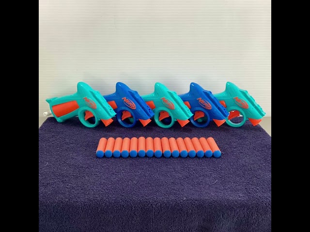 Vídeo relacionado con Hasbro Nerf N Series, Flex Party Pack 5, Lanzadores para Dardos de Espuma, 15 Proyectiles N1, Diversión y Competición con Amigos, Juegos de Estrategia, Gatillo con Precisión, Juegos de Fiesta